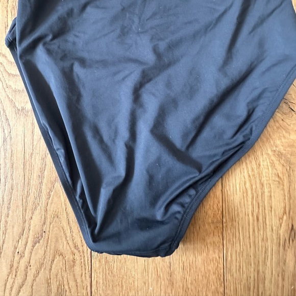 Lilly Pulitzer Kibali Black One-Piece Swimsuit black Onyx size 12 EUC - Picture 5 of 9